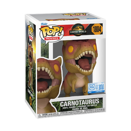 Jurassic World Rebirth Carnotaurus US Exclusive Pop! Vinyl