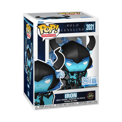 Solo Leveling Iron US Exclusive Glow CHASE Pop! Vinyl