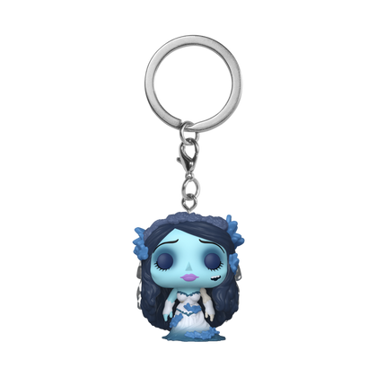 Corpse Bride Emily with Butterflies Pop! Keychain
