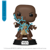 Star Wars Revenge of the Sith Mace Windu Electricity US Exclusive Glow Pop! Vinyl