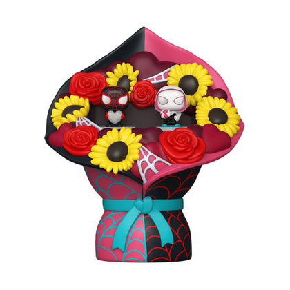 Spider-Man Miles & Gwen Valentines Bitty Pop! Bouquet