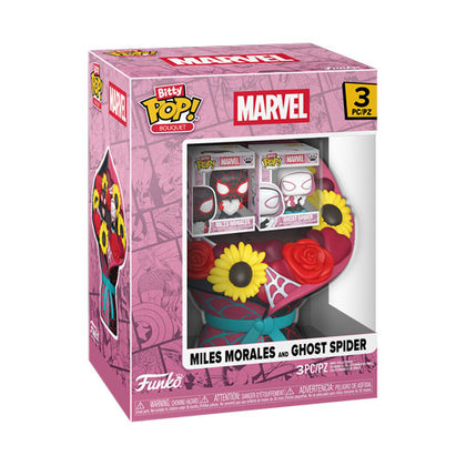 Spider-Man Miles & Gwen Valentines Bitty Pop! Bouquet