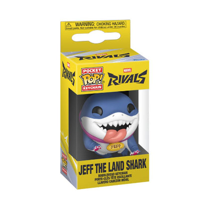 Marvel Rivals Jeff the Land Shark Pop! Keychain