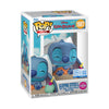 Lilo & Stitch Sleeping Stitch in Box US Exclusive Flocked Pop! Plus