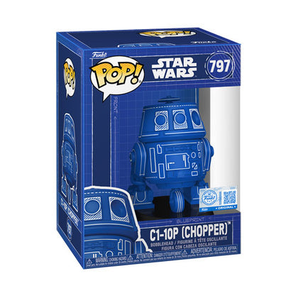 Star Wars Chopper (Blueprint) US Exclusive Pop! Vinyl