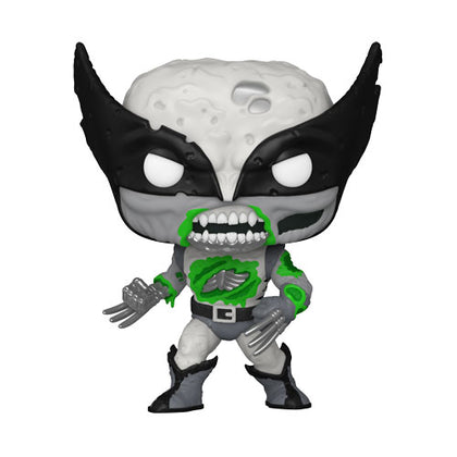 Marvel Zombies Wolverine Black & White Glow US Exclusive Pop! Vinyl