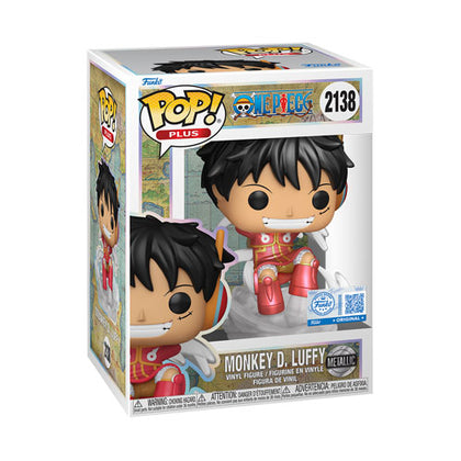 One Piece Luffy (Egghead) Metallic US Exclusive Pop! Plus