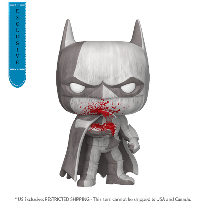 Batman Arkham City Batman Black & White US Exclusive Pop! Vinyl