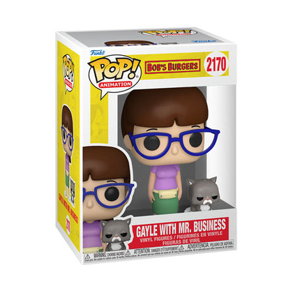 Bobs Burgers Gayle with Mr Bus S3 Pop! Vinyl