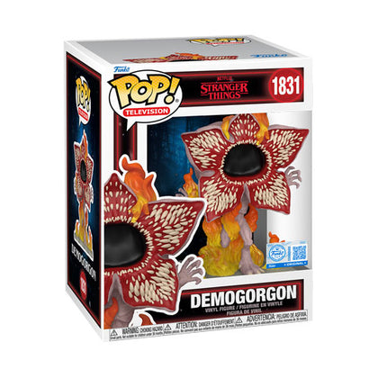 Stranger Things Demogorgon (On Fire) US Exclusive Pop! Premium
