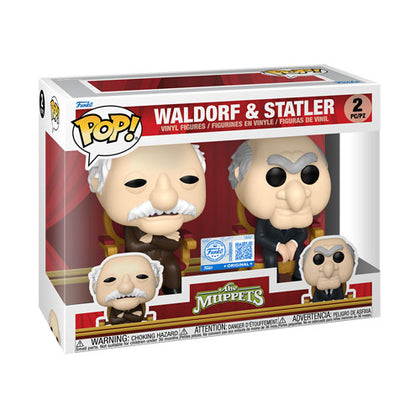 Muppets Waldorf & Statler US Exclusive Pop! Vinyl 2-Pack