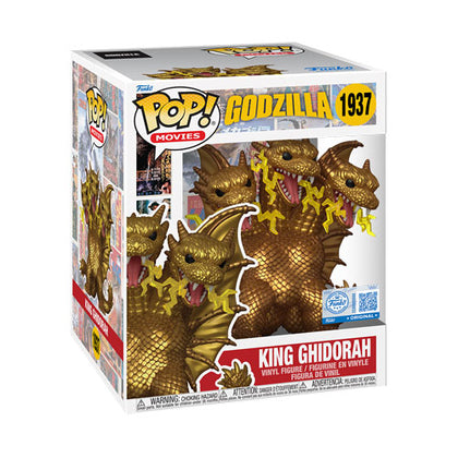 Godzilla King Ghidorah Electrifying US Exclusive 6 Inch Pop! Vinyl
