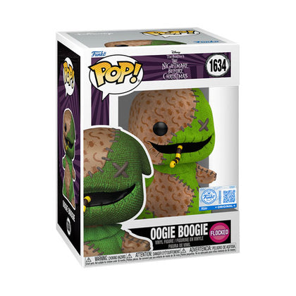 The Nightmare Before Christmas Patchwork Oogie Boogie Flocked US Exclusive Pop! Vinyl