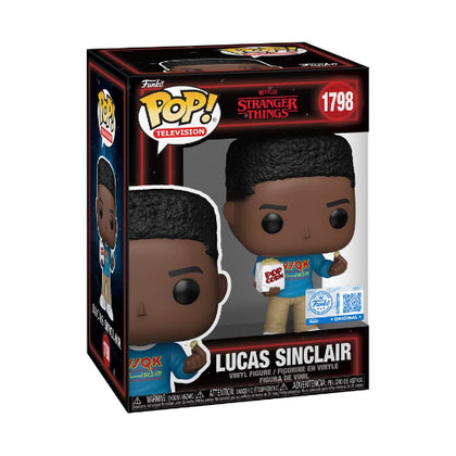 Stranger Things Lucas Sinclair with Popcorn (Final Season) US Exclusive Pop! Vinyl