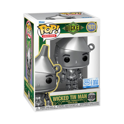 Wicked For Good Tin Man Metallic US Exclusive Pop! Vinyl