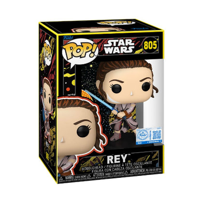 Star Wars Rey Retro US Exclusive Pop! Vinyl