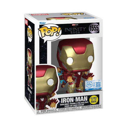 Avengers: Endgame Iron Man Exclusive Glow US Exclusive Pop! Plus