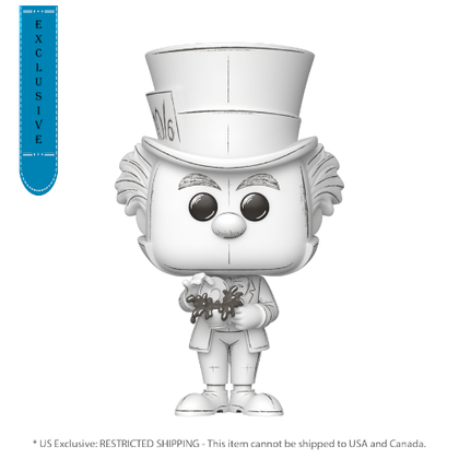 Disney Sketched Mad Hatter US Exclusive Pop! Vinyl