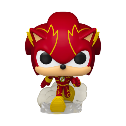 Justice League x Sonic the Hedgehog Sonic as Flash US Exclusive Pop! Vinyl