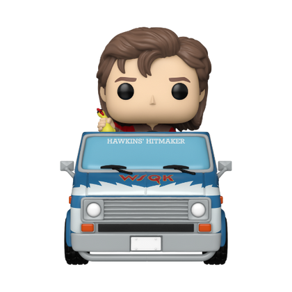 Stranger Things Steve Harrington with Squawk Van (Final Season) US Exclusive Pop! Ride