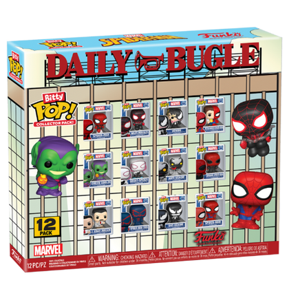 Spider-Man Daily Bugle Bitty Pop! 12-Pack