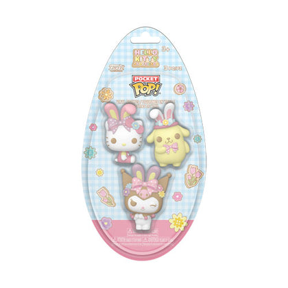 Hello Kitty & Friends Easter Pocket Pop! Vinyl 3-Pack