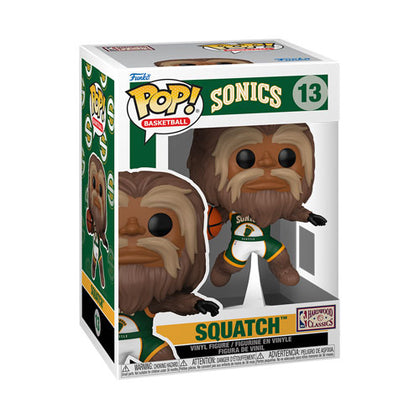 NBA Mascots Seattle Sonics Squatch Pop! Vinyl