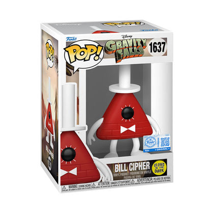 Gravity Falls Bill Cipher US Exclusive Glow Pop! Vinyl