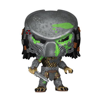 Alien VS Predator Bull Predator (Battle Damaged) US Exclusive Glow Pop! Vinyl