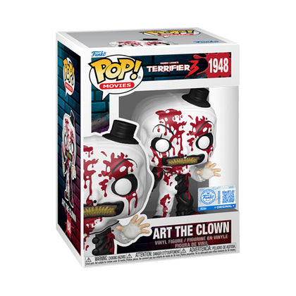 Terrifier 3 Art the Clown (Bloody) US Exclusive Pop! Vinyl
