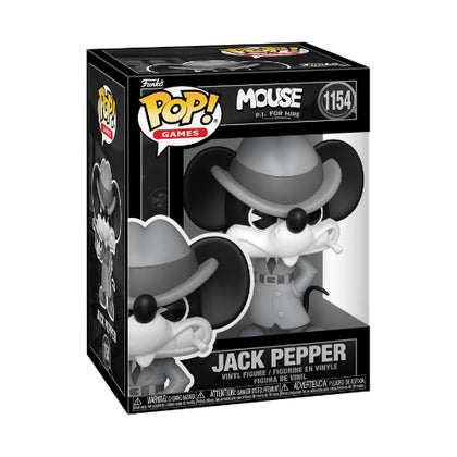 MOUSE P.I. For Hire Jack Pepper Pop! Vinyl