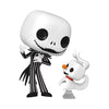 The Nightmare Before Christmas Jack and Zero Funko Pop! Vinyl