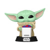 Mandalorian & Grogu (2026) Grogu with Food Flocked US Exclusive Pop! Vinyl