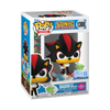 Sonic the Hedgehog Shadow the Hedgehog with Emeralds Flocked US Exclusive Pop! Vinyl