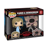 Stranger Things Karen and Demogorgon Funko Pop! Vinyl 2-Pack