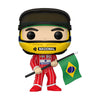 Formula 1 Ayrton Senna with Flag Pop! Vinyl