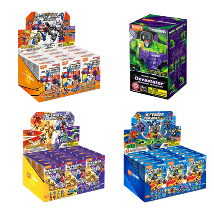Blokees Transformers Defender Version DEVASTATOR Kit Bundle