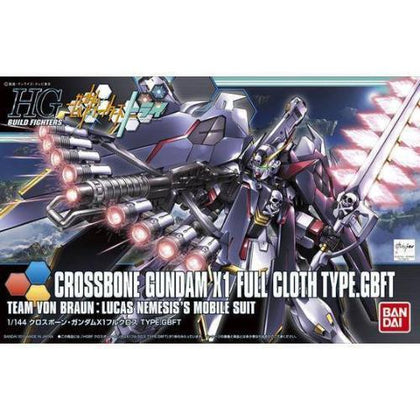 HGBF 1/144 CROSSBONE X1 FULL CLOTH TYPE.GBFT GUNDAM