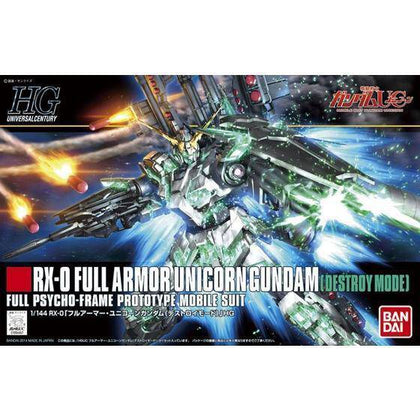 HGUC 1/144 FULL ARMOR UNICORN DESTROY MODE GUNDAM