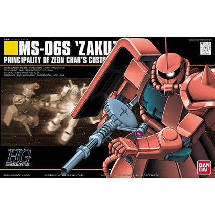 HGUC 1/144 MS-06S ZAKU II GUNDAM
