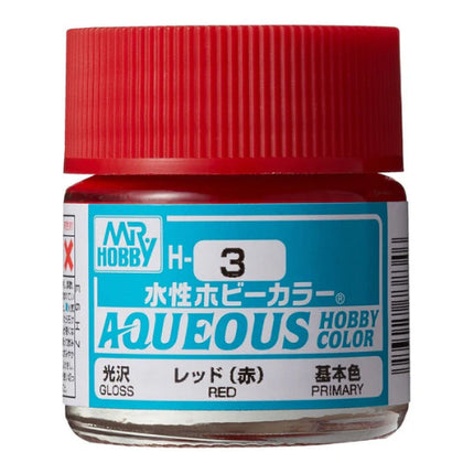 Mr Hobby Aqueous Color Paint H-003 Gloss Primary Red