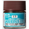 Mr Hobby Aqueous Color Paint H-017 Semi-Gloss Battle Ship Cocoa Brown (Hull Red)