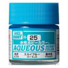 Mr Hobby Aqueous Color Paint H-025 Gloss Primary Sky Blue