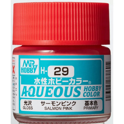 Mr Hobby Aqueous Color Paint H-029 Gloss Primary Salmon Pink