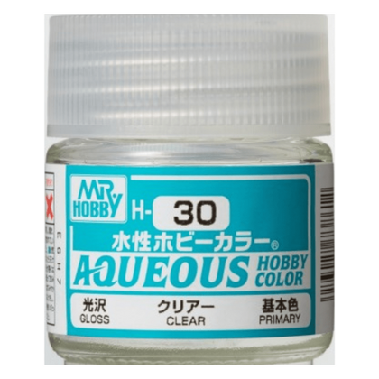 Mr Hobby Aqueous Color Paint H-030 Gloss Primary Clear