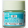 Mr Hobby Aqueous Color Paint H-031 Gloss Primary White Green