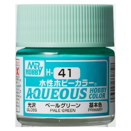 Mr Hobby Aqueous Color Paint H-041 Gloss Primary Pale Green