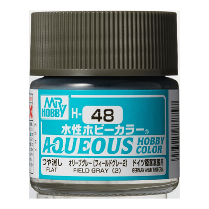 Mr Hobby Aqueous Color Paint H-048 Flat Germany Army Olive Gray