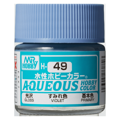 Mr Hobby Aqueous Color Paint H-049 Gloss Primary Violet