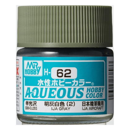 Mr Hobby Aqueous Color Paint H-062 Semi-Gloss IJA/IJN Aircraft IJA/IJN Gray